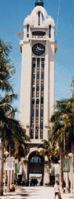 The Aloha Tower in Honolulu