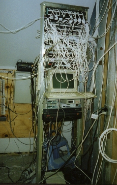 A sorry looking rack