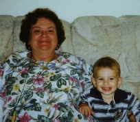 Johnny with Grandma Patricola