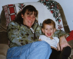 My sister-in-law Lori with Johnny