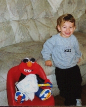 Johnny and Rock-N-Roll Elmo
