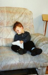 Johnny is tuckered out